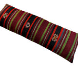 Vintage turkish kilim cushion cover , 120 x 40 cm