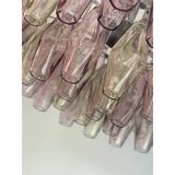 Contemporary Multicolor "Poliedri" Murano Glass Chandelier in Venini Style