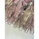 Contemporary Multicolor "Poliedri" Murano Glass Chandelier in Venini Style
