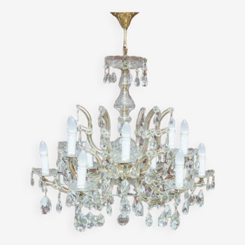 Crystal chandelier, France, first half of the 20th century