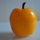 Vintage 70's yellow apple ice bucket or ice cubes