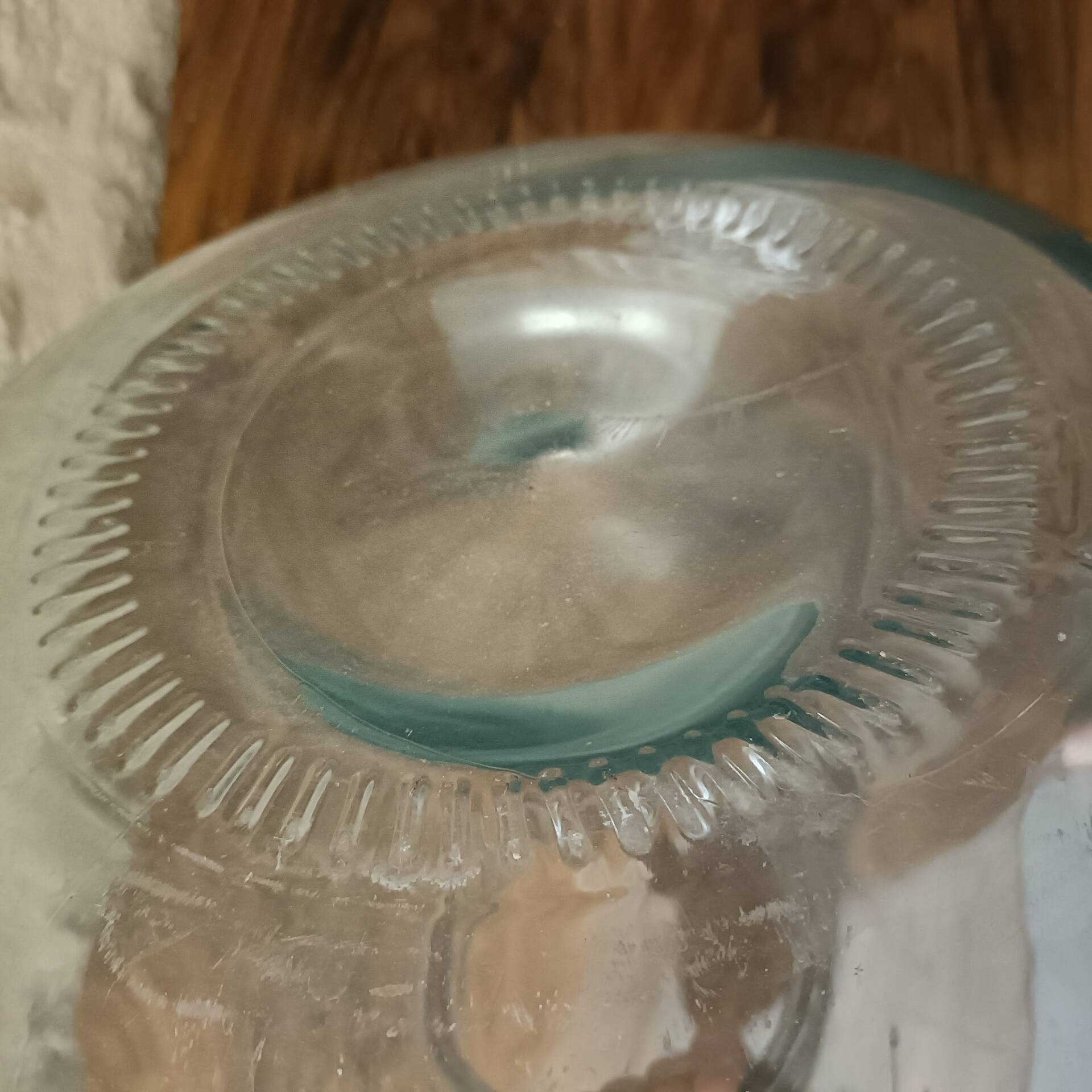 Grand vase, bonbonne en verre