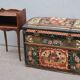 Large French wedding chest from the early 20th century.
