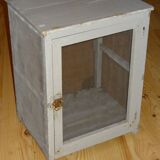 Ancien garde-manger en bois 47x38x62 cm
