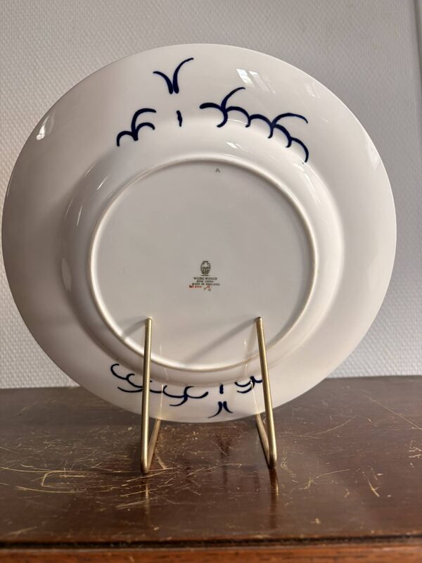 Ancien plat, assiette Wedgwood fine bone China décor Imari Japon