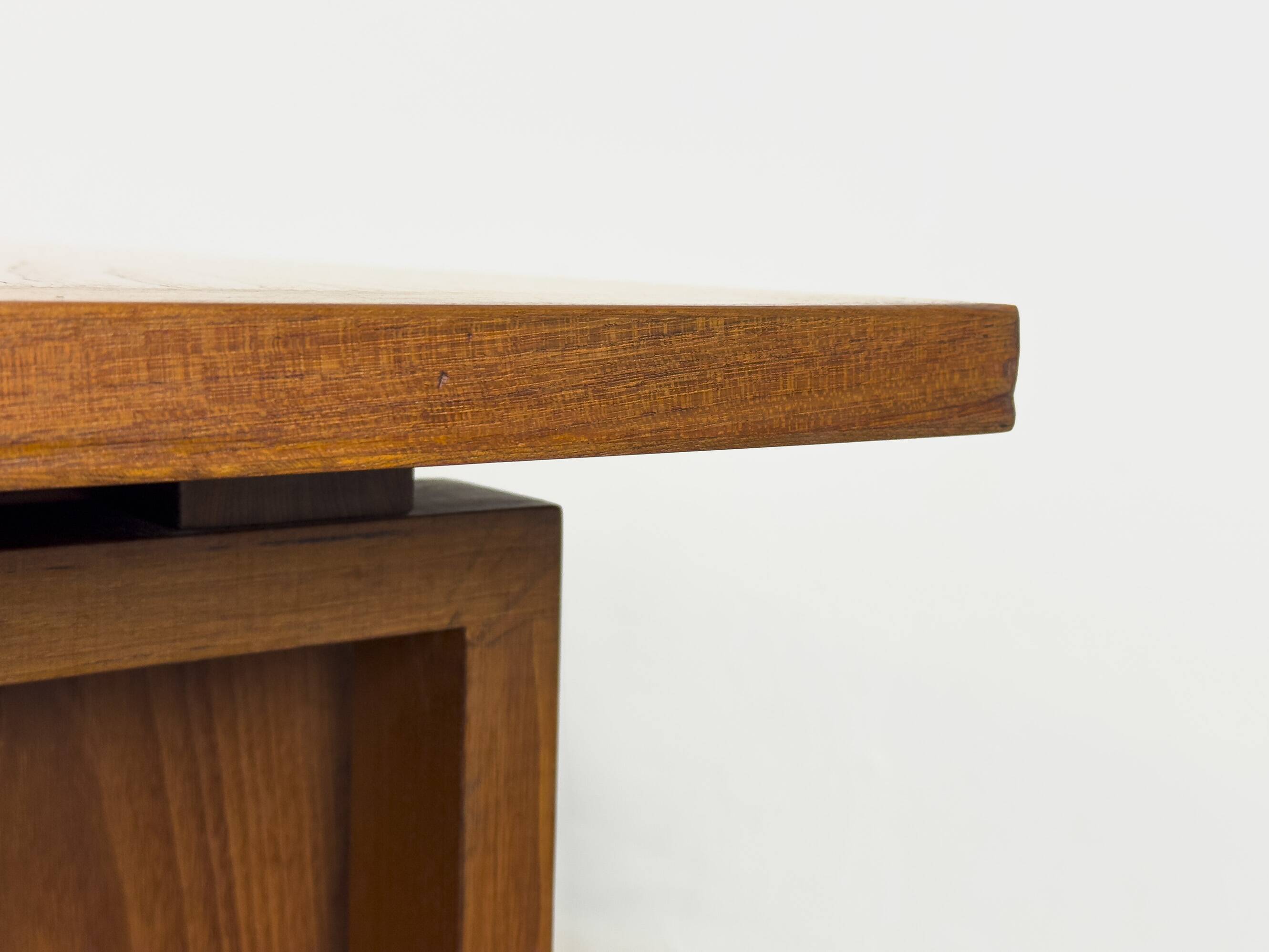 Mid-Century Teak Desk by Svend Åge Madsen for Sigurd Hansen, 1960s