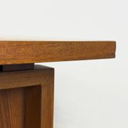Mid-century teak desk by Svend Åge Madsen for Sigurd Hansen, 1960s.