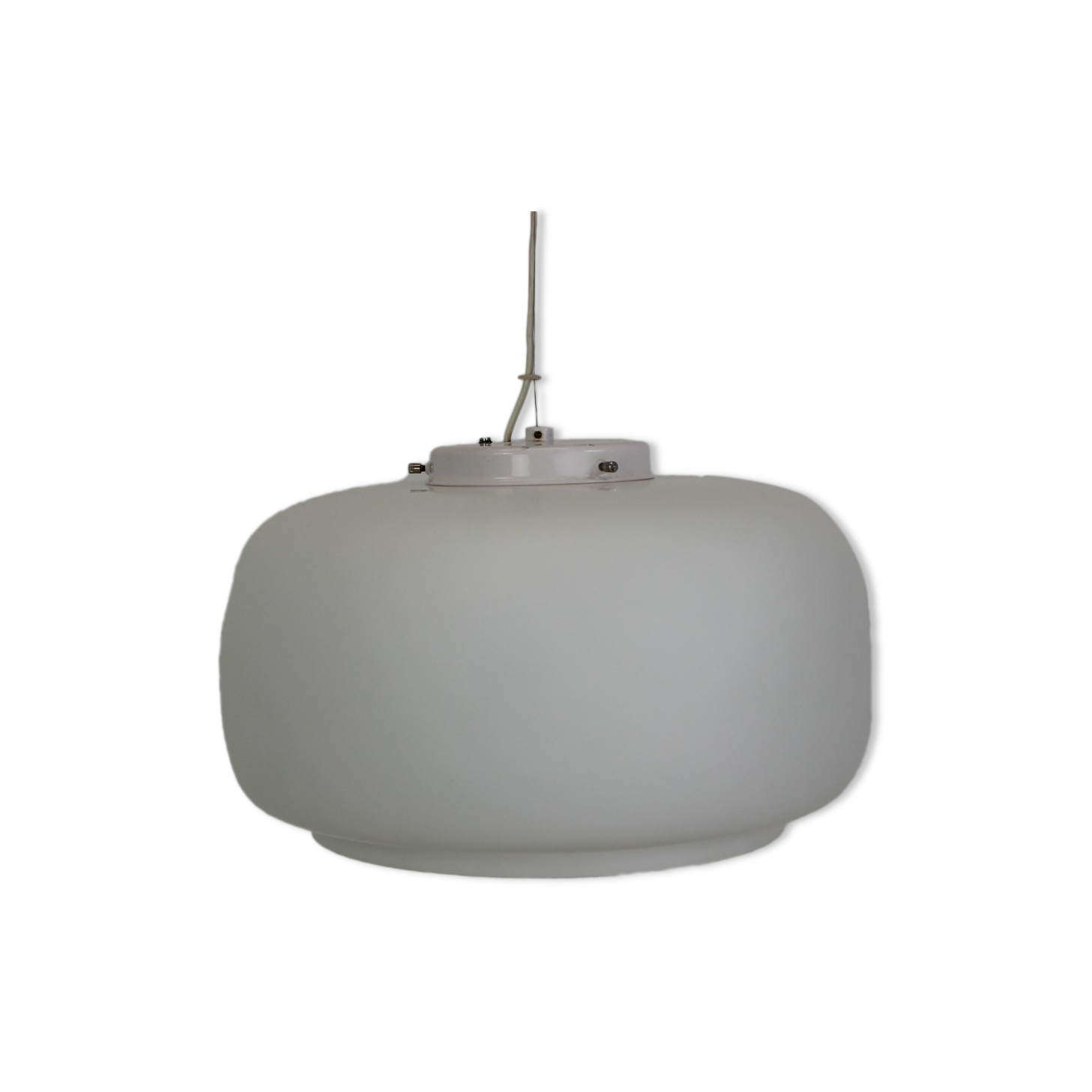 Midcentury Big Glass Pedant by Napako, 1960s