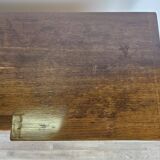 Art Decò sideboard in walnut stained beech open space design