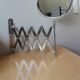 Telescopic accordion mirror