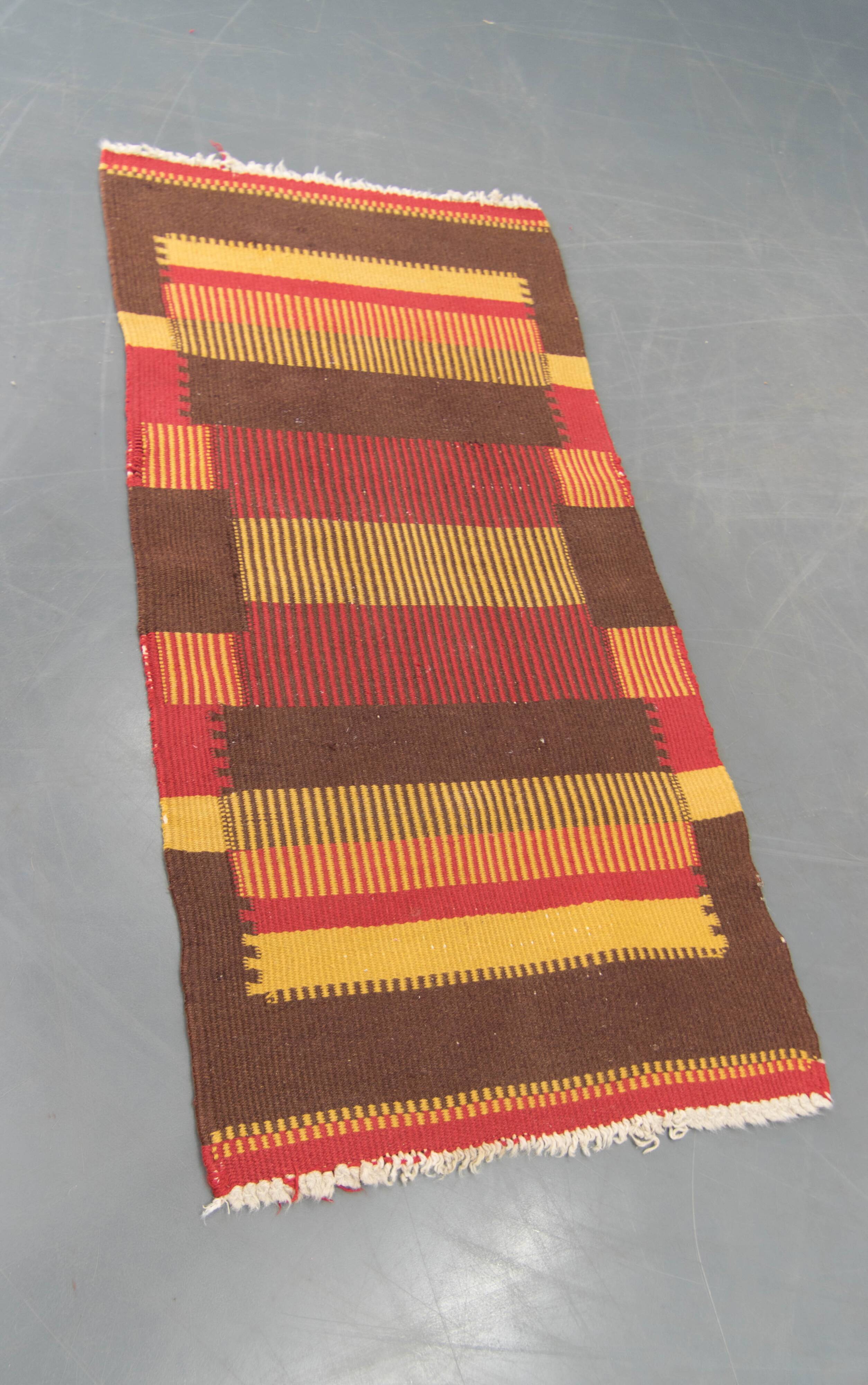 Geometric Rug by Antonin Kybal, 1940s