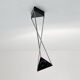 Kandido Articulated Ceiling Lamp by Ferdinand Alexander Porsche for Luci, 1980