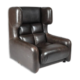 Leather armchair by Zbyněk Hřivnáč