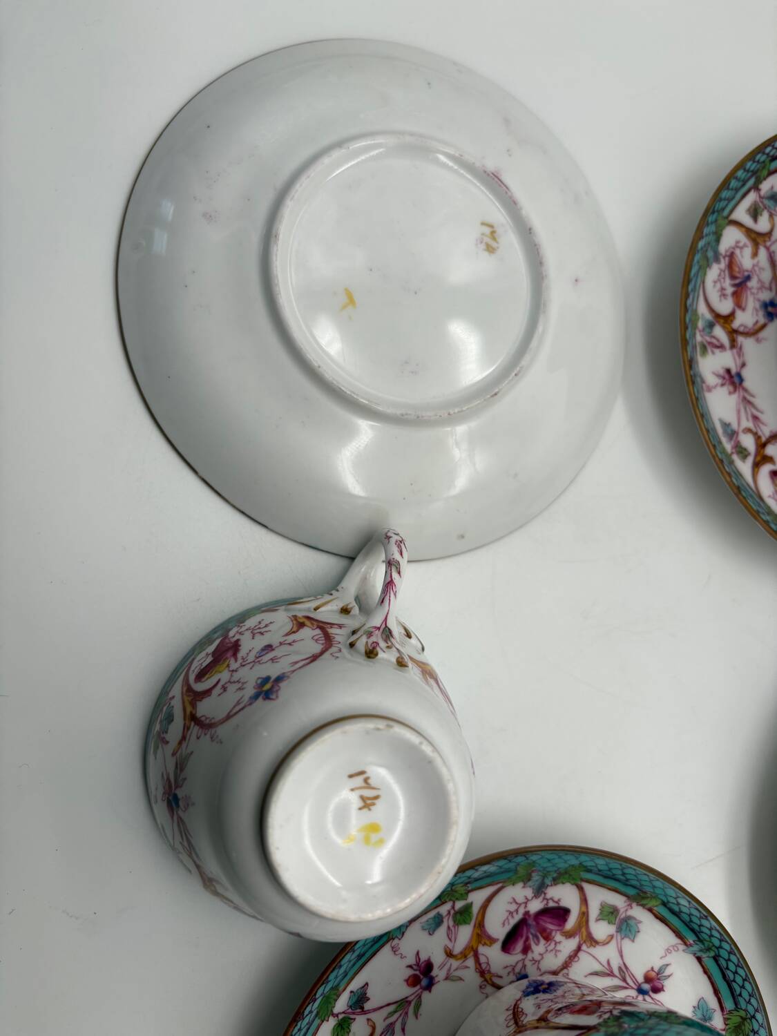 Service à café, Sarreguemines, Minton, 19ème