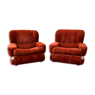 Pair of armchairs 1970