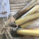Horned handle knives