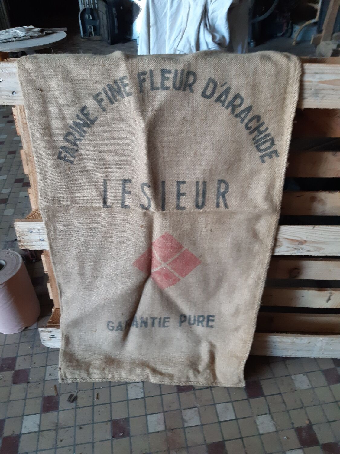 Burlap bag