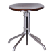 Restored Beech Swivel Piano Stool by Mücke - Melder, Czechia, 1930s