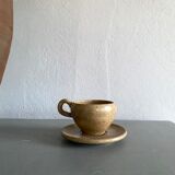 Four ceramic cups