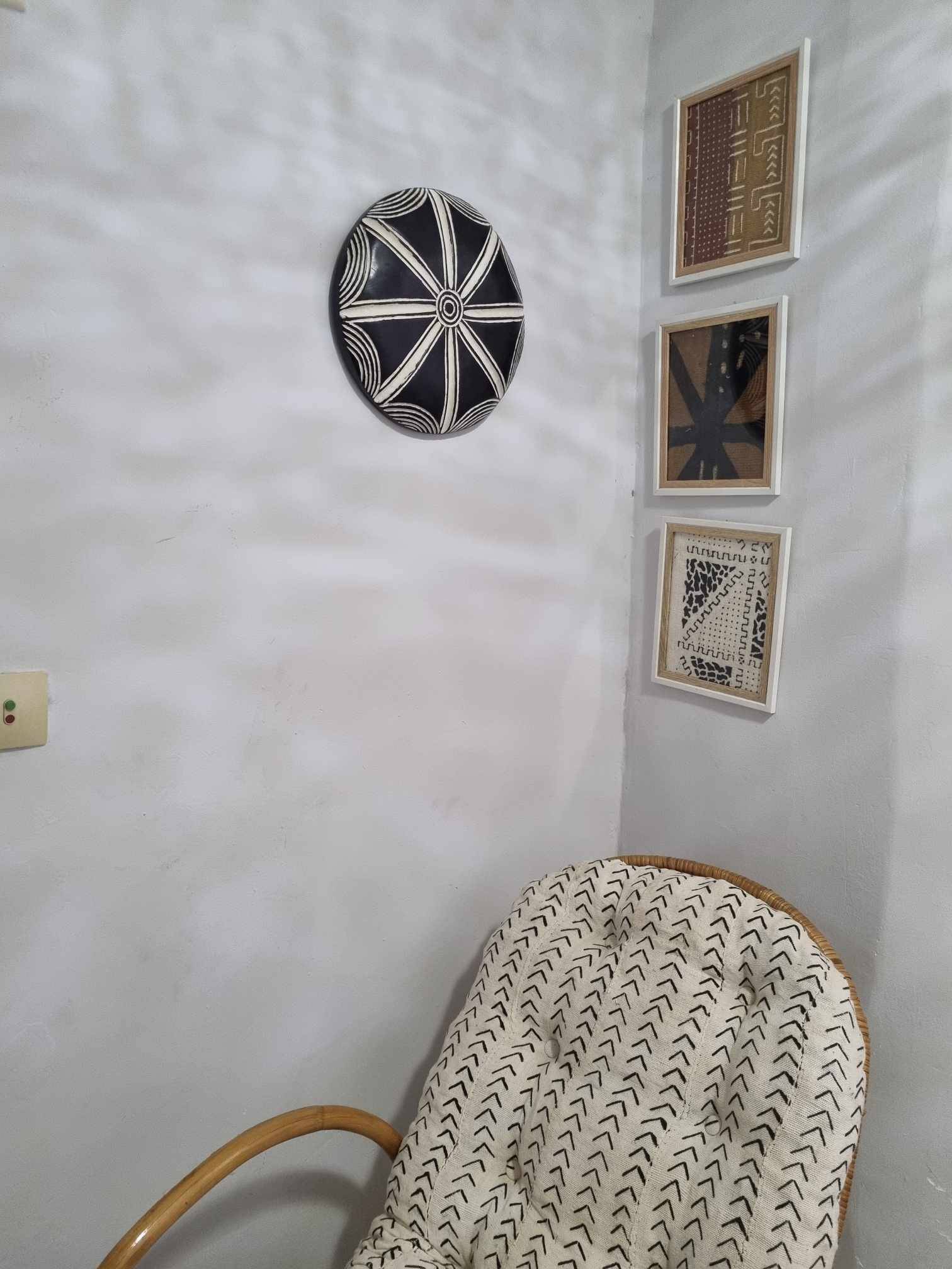 Set of 2 Traditional African Shields