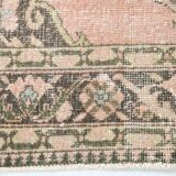 Red Brown Persian Runner Rug, 79x382Cm