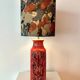 Table lamp from the 1960s, Bay vase - Bodo Mans