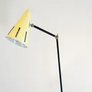 No. 12 Sun Series (Zonneserie) Floor Lamp By H. Busquet For Hala Zeist, The Netherlands, 1950S