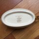 Saucière 23 cm Porcelaine Ivoire & Dorée Lenox