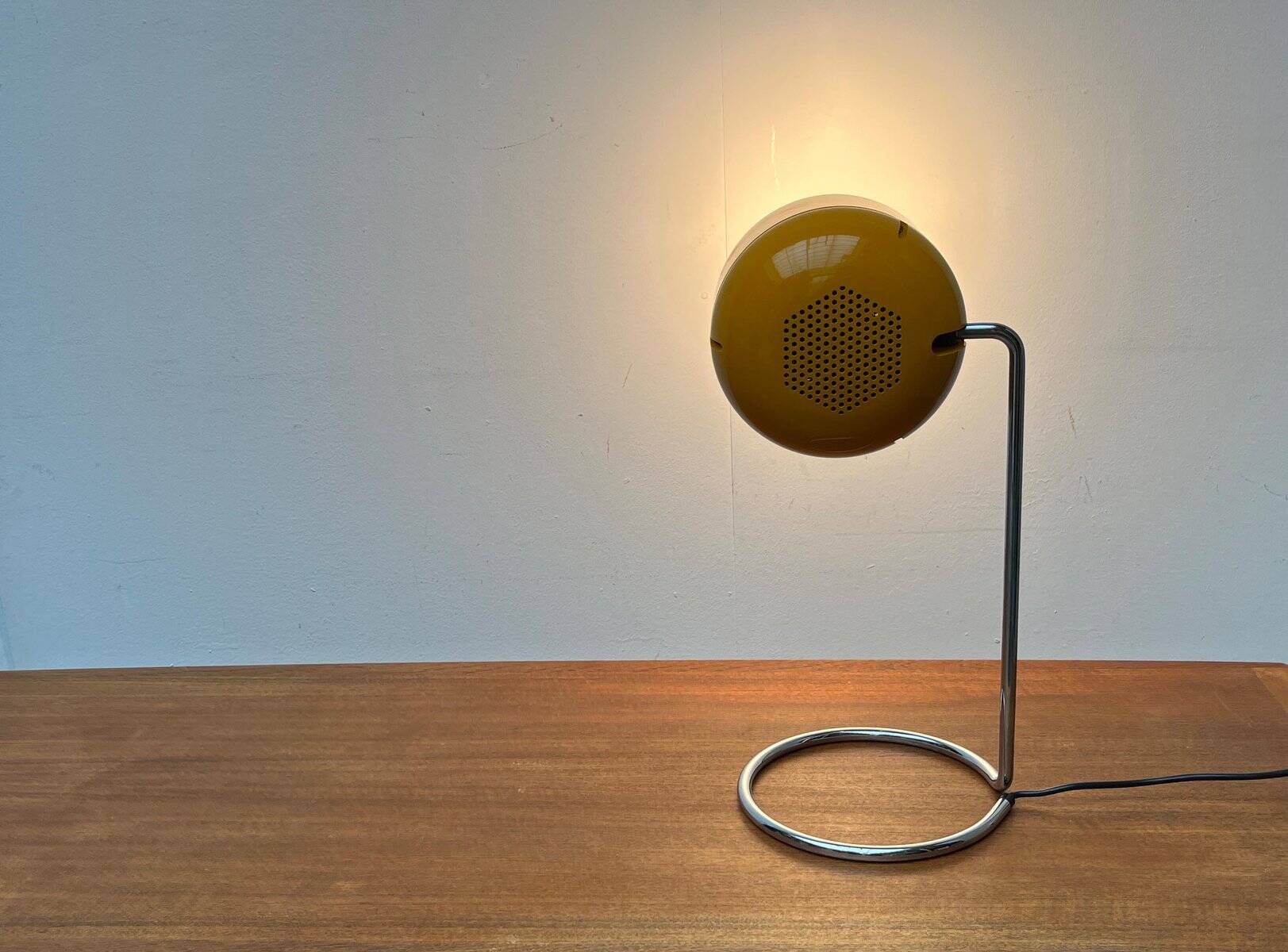 German space age table lamps from the mid-century by Arnold Berges for Staff Leuchten, 1970s, set of 2.