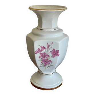 Vase Italie décor Iris
