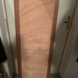 Oval walnut table with 5 extensions