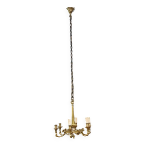 lustre en bronze 6 feux