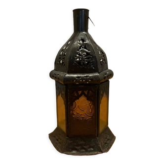 Vintage Moroccan lantern style tealight holder