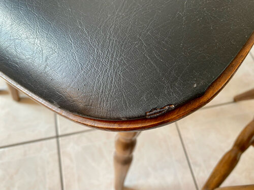 4 chairs bistro baumann tacoma boston vintage 60s