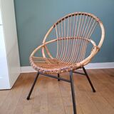 Rattan armchair