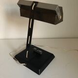 Art Deco metal lamp and vintage Bakelite 1930 - 32 cm