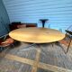 Florence Knoll Oval Desk Table for Knoll International circa 1980