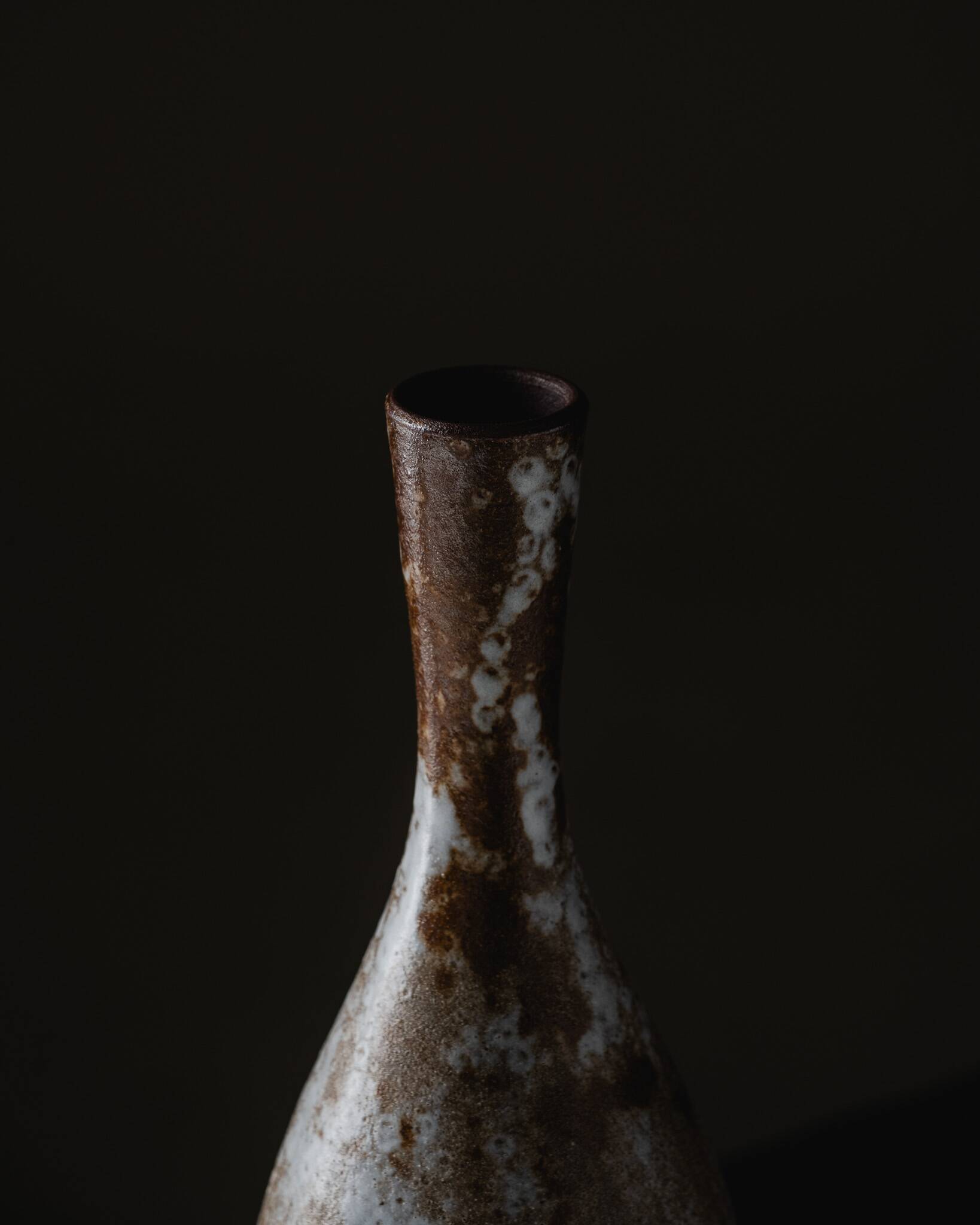 Soliflore en céramique Ksotanda, Vallauris, 1950s