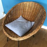 Rattan armchair