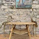 Rattan coffee table