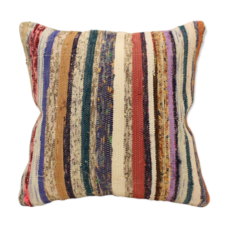 40x40 Cm Kilim Cushion,Vintage Cushion Cover