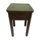 Vintage wooden chest stool