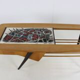 Iconic belgian design coffee table by Alfred Hendrickx
