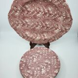 Grindley of Stoke Royal Tudor Velvet Rose English Earthenware Service
