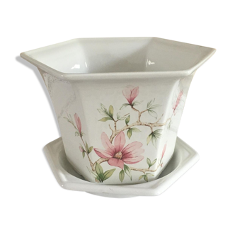 Vintage Pot Cover in English Ceramic