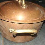 Copper saucepan