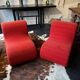 Pair of low chairs 1970