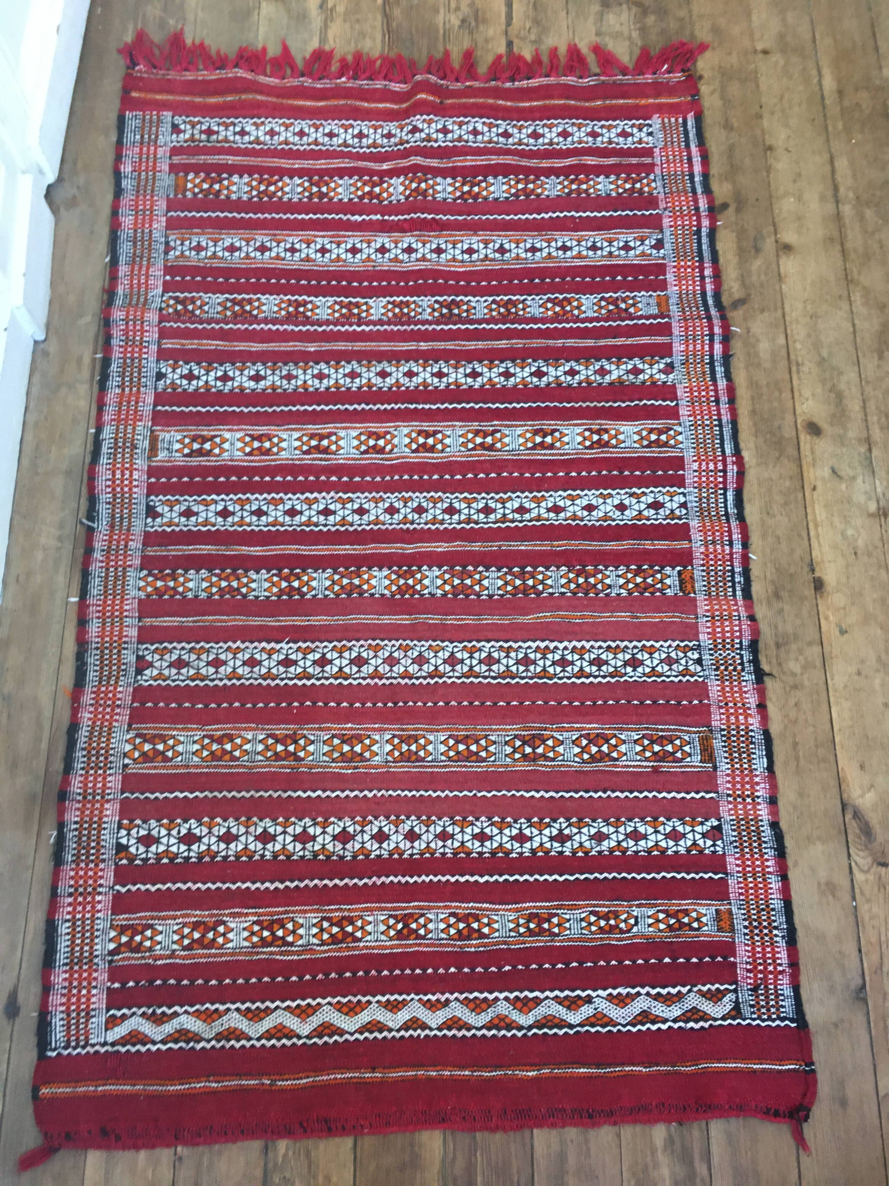 Vintage kilim carpet