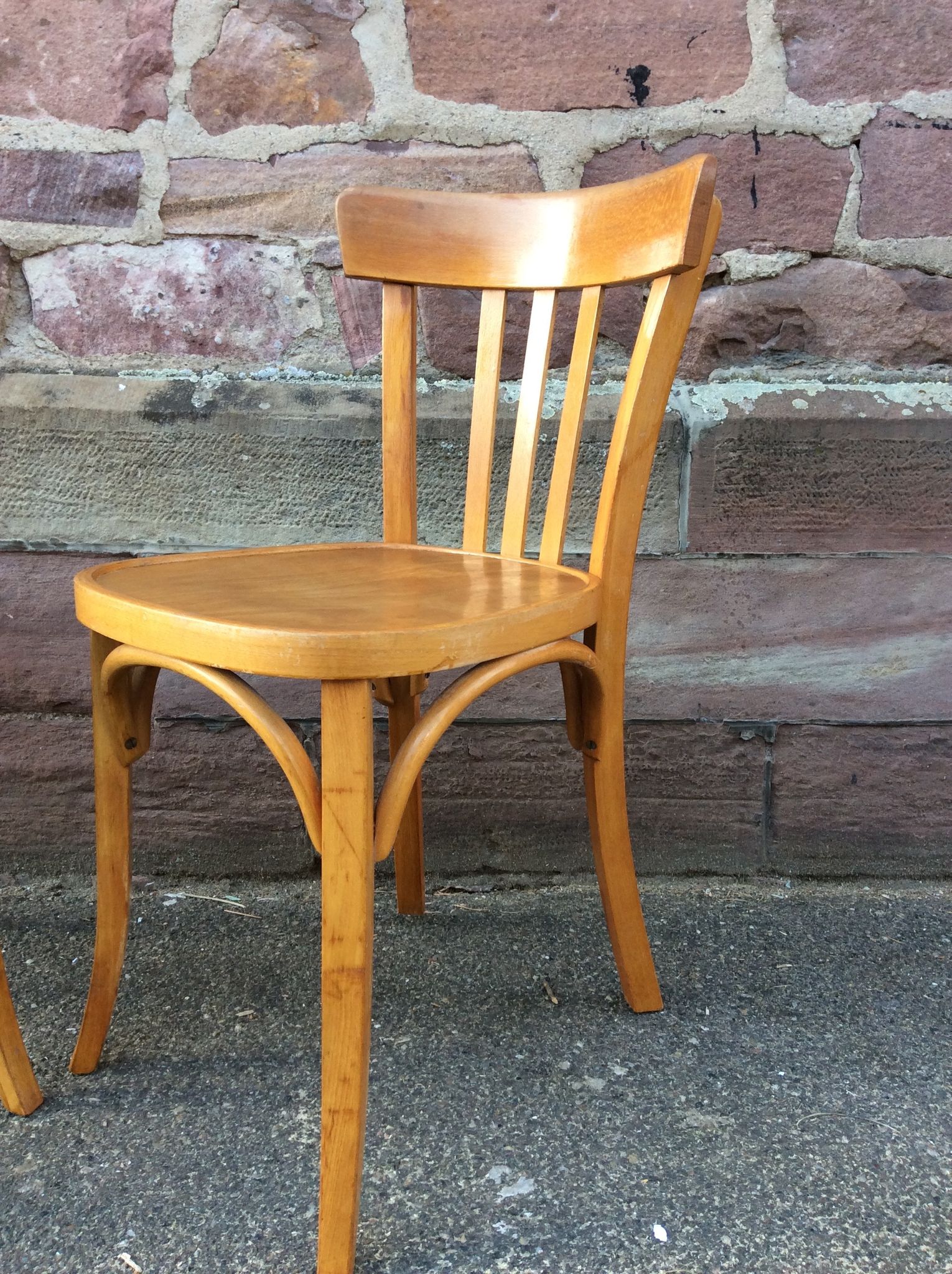 2 bistro chairs