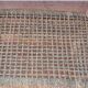 Woven Moroccan bench
